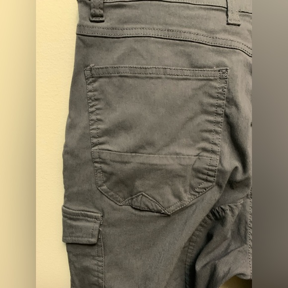 PROJEK RAW Men's Gray Cargo Joggers - Picture 9 of 12